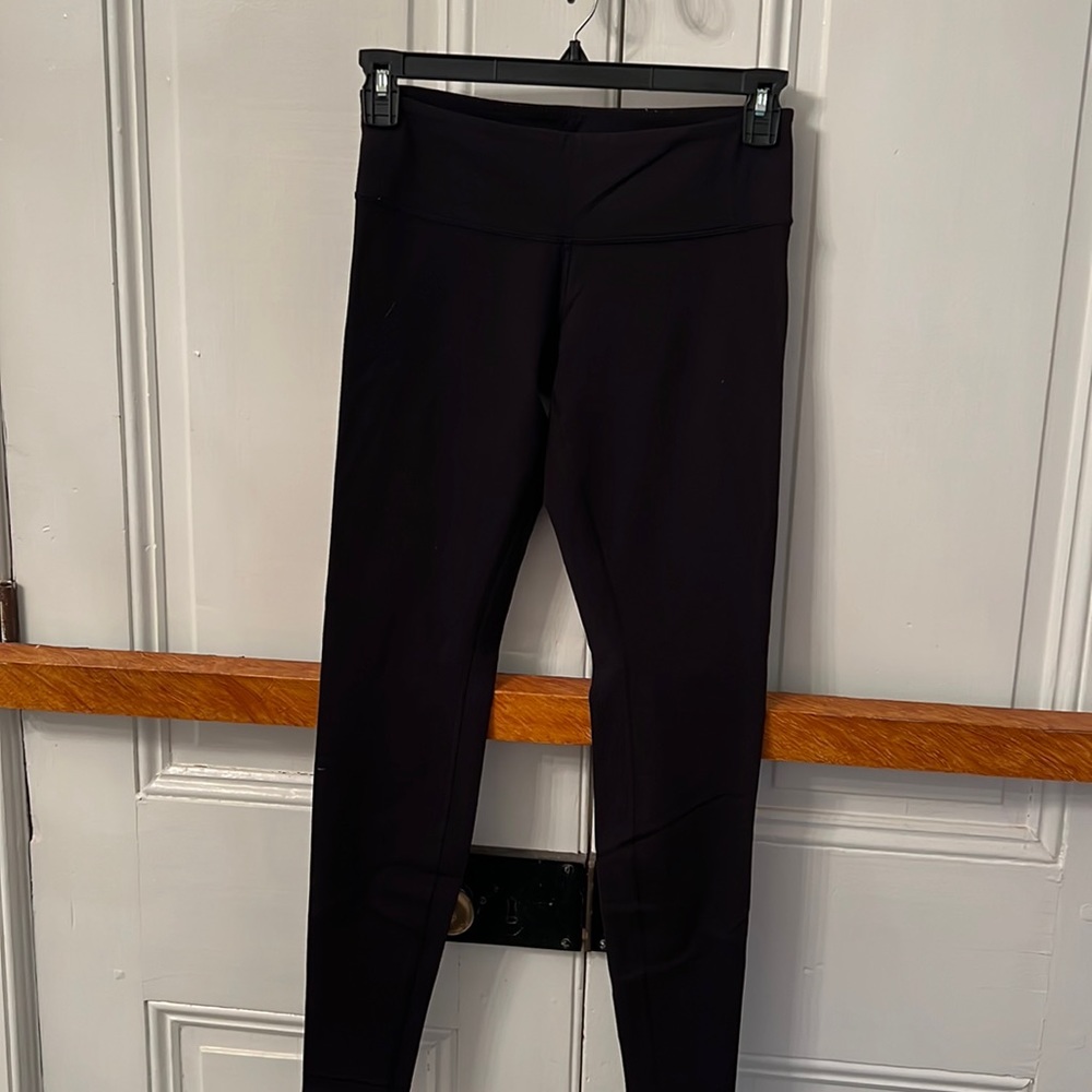 Lululemon Black Leggings Size 8 Inseam 30”